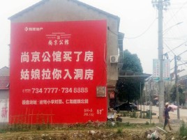 富县墙体广告在乡镇、农村市场的媒体优势