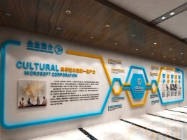 富县文化墙有助于企业什么改善？带来什么实际意义？