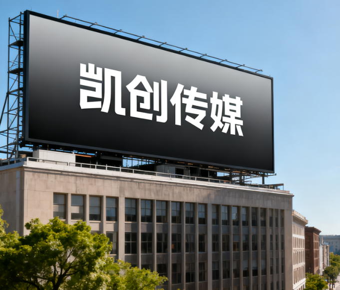 富县户外广告牌的设计与制作