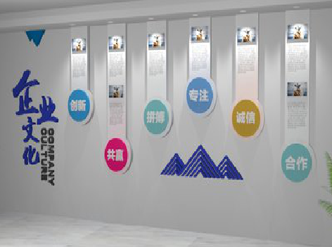 富县企业文化墙需要传递什么办公文化？